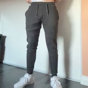 men’s small grey sweatpants